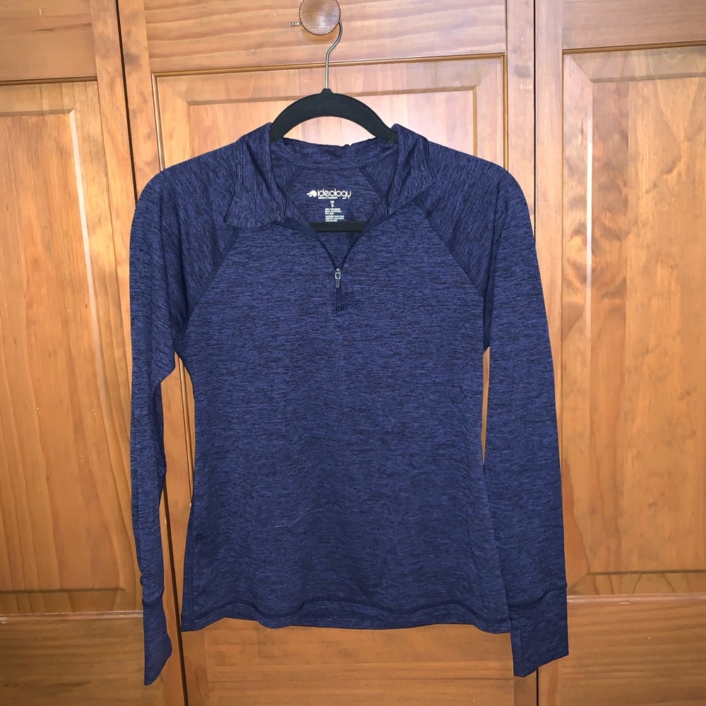 Ideology navy blue quarter zip